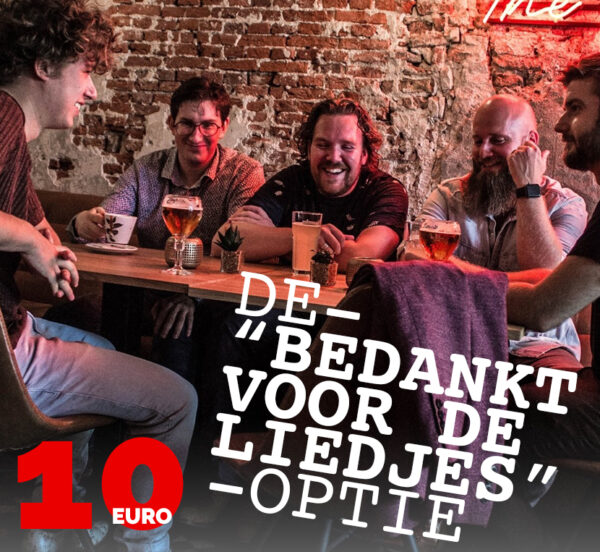 de 10 euro bedankt-voor-de-liedjes